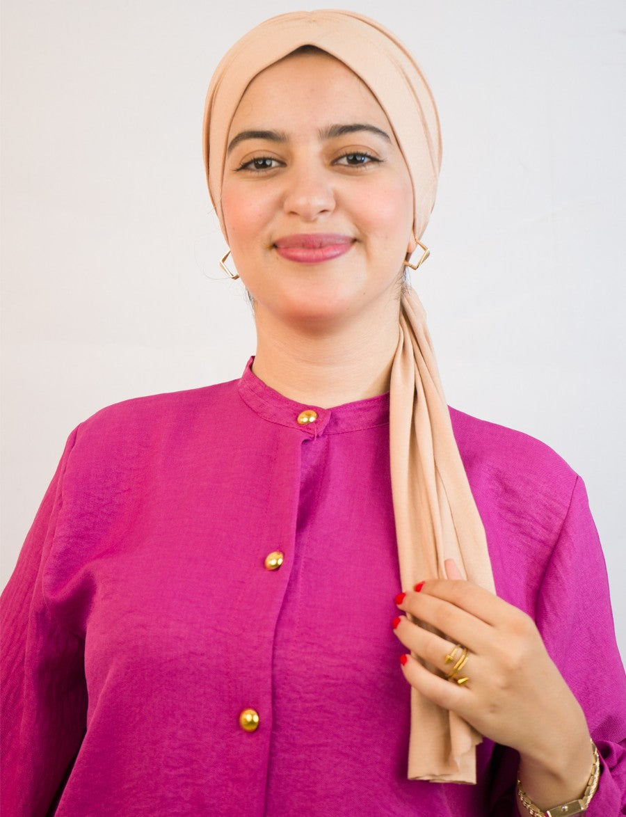 Foulard Hijab Polyvalent - Élégance au Quotidien